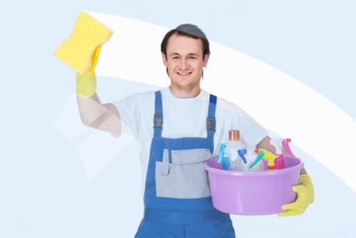 Deep cleaning service for an NW5 home kitchen and living area